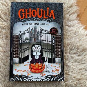 Ghoulia making new friends can be scary hardcover book by Barbara Cantini